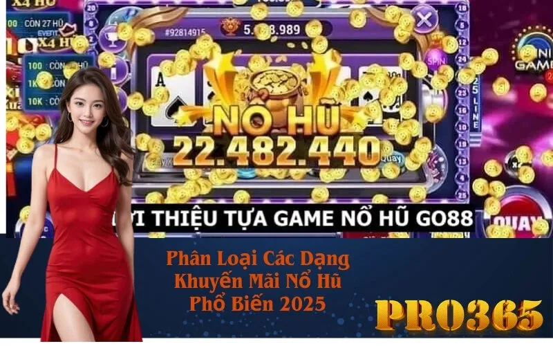 Phân Loại Các Dạng Khuyến Mãi Nổ Hũ Phổ Biến 2025