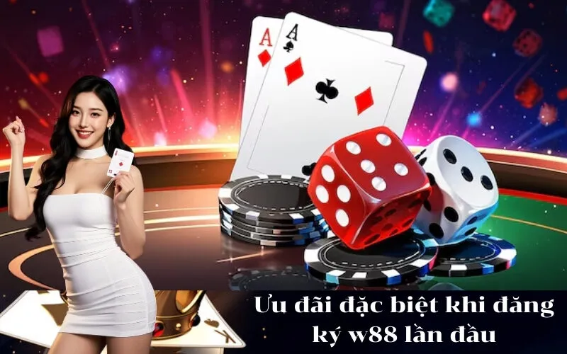 Ưu đãi đặc biệt khi đăng ký w88 lần đầu